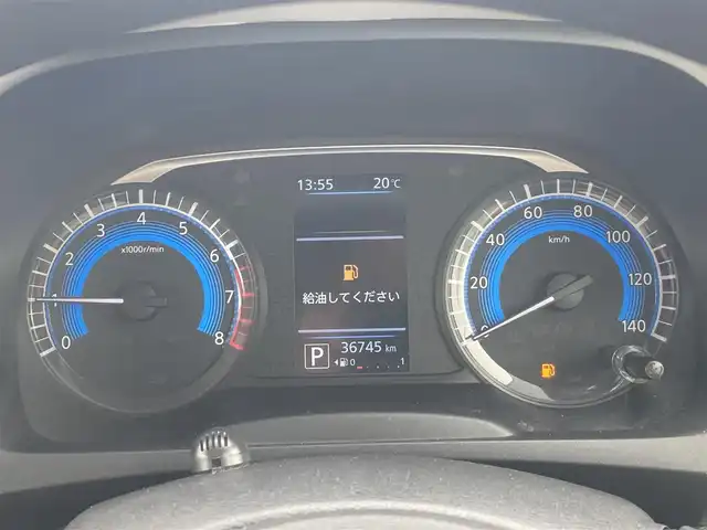日産 デイズ X 島根県 2020(令2)年 3.7万km プレミアムサンシャインオレンジ ディーラーOPナビ(CD/DVD/BT/フルセグ)/エマージェンシーブレーキ/車線逸脱警報/全方位カメラ/アイドリングストップ/ステアリングリモコン/前後ドラインブレコーダー/オートライト/純正ドアバイザー/純正フロアマット