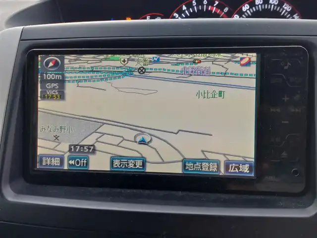 トヨタ ヴォクシー ZS 煌Ⅱ 東京都 2009(平21)年 10.7万km シルバーM 純正ナビ/CD/DVD/TV/Bluetooth/バックカメラ/ビルトインETC/フロントドライブレコーダー/両側パワースライドドア/リヤエアコン/オートライト/スマートキー