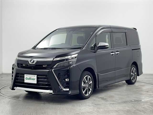 トヨタ ヴォクシー ZS 煌Ⅱ 群馬県 2019(平31)年 5.3万km ブラック 雹害車　アルパイン１１型ナビ　アルパイン１０．１型後席モニター　バックカメラ　ドラレコ　ＥＴＣ　クルーズコントロール　両側電動スライドドア　衝突被害軽減ブレーキ　ＬＥＤライト　オートハイビーム　禁煙車