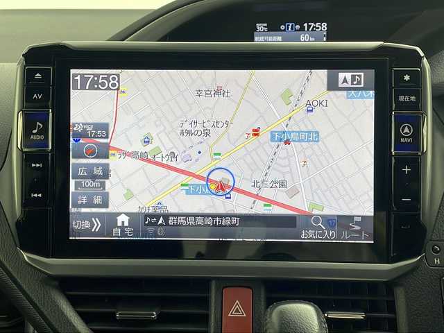 トヨタ ヴォクシー ZS 煌Ⅱ 群馬県 2019(平31)年 5.3万km ブラック 雹害車　アルパイン１１型ナビ　アルパイン１０．１型後席モニター　バックカメラ　ドラレコ　ＥＴＣ　クルーズコントロール　両側電動スライドドア　衝突被害軽減ブレーキ　ＬＥＤライト　オートハイビーム　禁煙車