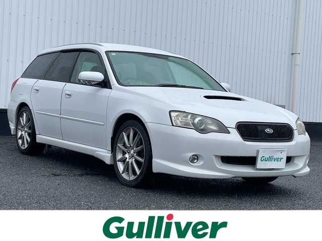 スバル レガシィ ツーリングワゴン 2．0GT スペックB 千葉県 2005(平17)年 5.1万km アークティックホワイトパール ワンオーナー/社外7インチナビ/(フルセグＴＶ/CD/DVD/MD)/バックカメラ/フォグランプ/ウィンカーミラー/電動格納ミラー/純正18インチAW/シートリフター/フロアマット/スペアキー/取扱説明書/保証書