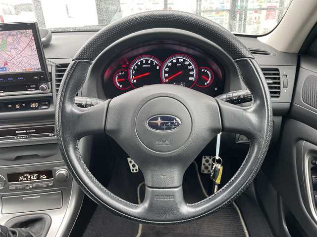 スバル レガシィ ツーリングワゴン 2．0GT スペックB 千葉県 2005(平17)年 5.1万km アークティックホワイトパール ワンオーナー/社外7インチナビ/(フルセグＴＶ/CD/DVD/MD)/バックカメラ/フォグランプ/ウィンカーミラー/電動格納ミラー/純正18インチAW/シートリフター/フロアマット/スペアキー/取扱説明書/保証書