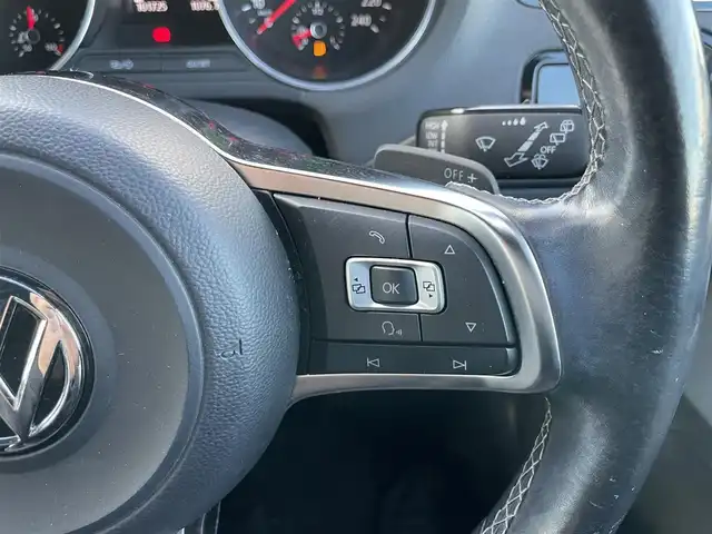 フォルクスワーゲン ポロ ブルーGT 群馬県 2015(平27)年 10.2万km ディープブラックパールエフェクト 純正ディスプレイ（ミラーリンク対応）/Bluetooth/リモコンキー×2/クルーズコントロール/パドルシフト/HIDヘッドライト/ドライブレコーダー