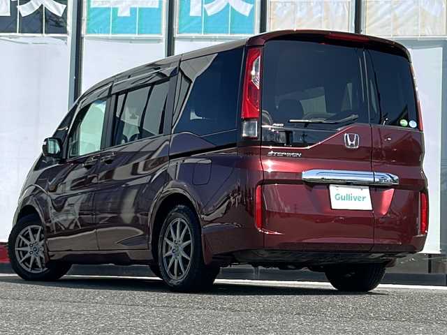 ホンダ ステップワゴン G EX 山形県 2015(平27)年 8.7万km プレミアムディープロッソパール 禁煙車/4WD/クルーズコントロール/ホンダセンシング/アイドリングストップ/純正ナビ/（Bluetooth/CD/DVD/フルセグ)/両側パワースライドドア/寒冷地仕様/バックカメラ/前後ドライブレコーダー/デジタルインナーミラー/わくわくゲート/HIDオートライト/前席シートヒーター/ステアリングスイッチ/ビルトインETC/純正AWサマータイヤ(205/60/R16・5mm)4本積載/電動格納ミラー/ウィンカーミラー/スマートキー/エンジンスターター/ドアバイザー