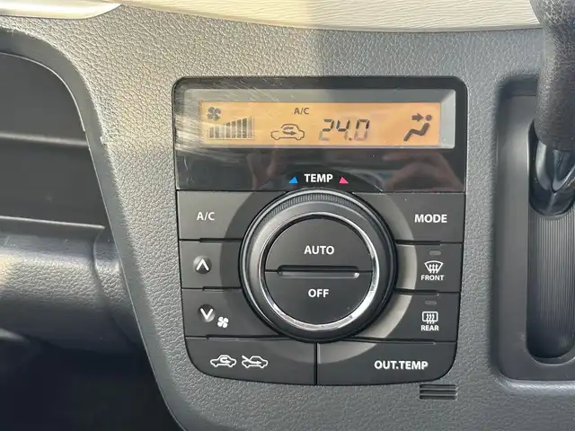 スズキ ワゴンＲ FZ 宮城県 2015(平27)年 7.6万km ミステリアスバイオレットパール レーダーブレーキサポート/純正オーディオ/純正エアロ/純正14インチAW/ステアリングスイッチ/D席シートヒーター/アイドリングストップ/横滑り防止装置/ヘッドライトレベライザー/フロアマット/ドアバイザー/ウィンカーミラー/電動格納ミラー/スマートキーX２/保証書・取説