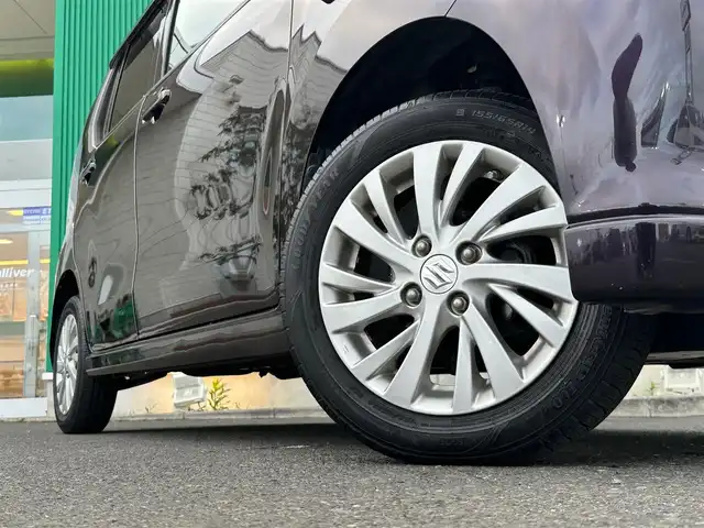 スズキ ワゴンＲ FZ 宮城県 2015(平27)年 7.6万km ミステリアスバイオレットパール レーダーブレーキサポート/純正オーディオ/純正エアロ/純正14インチAW/ステアリングスイッチ/D席シートヒーター/アイドリングストップ/横滑り防止装置/ヘッドライトレベライザー/フロアマット/ドアバイザー/ウィンカーミラー/電動格納ミラー/スマートキーX２/保証書・取説