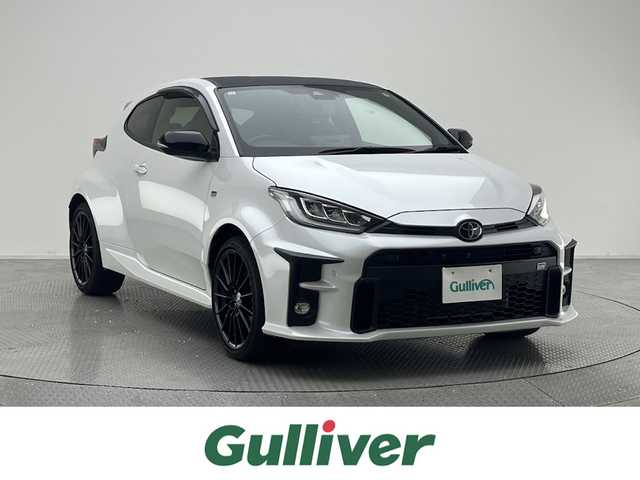 トヨタ ＧＲヤリス RS 兵庫県 2021(令3)年 5.1万km プラチナホワイトパールマイカ 純正ディスプレイオーディオ/USB BT/バックカメラ/レーダークルーズコントロール/プリクラッシュセーフティー/LTA/RSA/RCTA/PKSB/BSM/HUD/コーナーセンサー/LEDヘッドライト/LEDフォグライト/オートライト/オートハイビーム/ドライブレコーダー/スマートキー/スペアキー