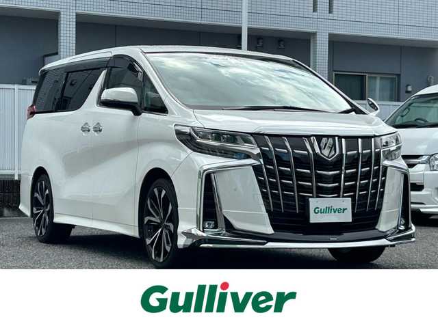 トヨタ アルファード S Cパッケージ 愛知県 2020(令2)年 2.5万km ホワイトパールクリスタルシャイン ワンオーナー/純正メモリナビ(FM/AM/CD/DVD/BT/USB/Miracast)/トヨタセーフティーセンス/ ・プリクラッシュセーフティー/ ・レーントレーシングアシスト/ ・クリアランスソナー/ ・パーキングサポートブレーキ/ ・ロードサインアシスト/ ・レーダークルーズコントロール/純正フリップダウンモニター/モデリスタエアロ/カーテシランプ/バックカメラ/クリアランスソナー・コーナーセンサー/ドライブレコーダー/レザーシート/パワーシート/シートヒーター・エアシート/ハンドルヒーター/オッドマン/パワーバックドア/両側パワースライドドア/100V充電/三眼LEDヘッドライト/フォグランプ/モデリスタAW20インチ/電動格納ミラー/nanoe/純正フロアマット/ETC/ドアバイザー/プッシュスタート/スマートキー・スペアキー１本/ステアリングリモコン/ハンズフリー/ABS/取扱説明書・保証書
