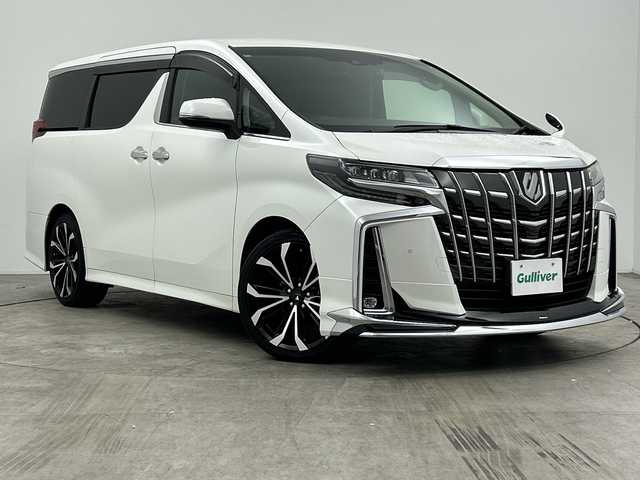 トヨタ アルファード S Cパッケージ 三重県 2020(令2)年 2.5万km ホワイトパールクリスタルシャイン /禁煙車//ナビ機能付き純正9インチディスプレイオーディオ//モデリスタエアロ(F)//純正12.1インチフリップダウンモニター//モデリスタ20インチAW//CD・DVDデッキ//両側パワースライドドア//電動リアゲート//100V電源//DN席シートベンチレーション//DN席パワーシート//シートメモリー//トヨタセーフティセンス//衝突軽減ブレーキ//レーントレーシングアシスト//レーダークルーズコントロール//パーキングサポートブレーキ//ロードサインアシスト//前後クリアランスソナー//社外前後ドライブレコーダー//サイドカーテンエアバッグ//バックカメラ