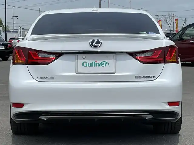 レクサス ＧＳ 450h Fスポーツ 道央・札幌 2012(平24)年 1.5万km ホワイトパールクリスタルシャイン ワンオーナー/純正メーカーナビ/CD/DVD/BT/フルセグ/横滑り防止装置/クルーズコントロール/バックカメラ/ビルトインETC/自動防眩ミラー/DRIVEMODE切替/EVMODE/SNOWMODE/前席パワーシート/D席メモリーシート/前席シートヒーター/前席エアシート/レザーシート/革巻きステアリング/ステアリングリモコン/パドルシフト/電動パーキング/ブレーキホールド/MTモード付AT/プッシュスタート/スマートキー/カードキー/LEDヘッドライト/オートライト/フォグランプ/ヘッドライトウォッシャー/電動格納ミラー/ヒーテッドドアミラー/ウィンカーミラー/純正フロアマット/スペアキー/純正エンジンスターター/AW付冬タイヤ積込/235/40/R19/2011年/山6mm
