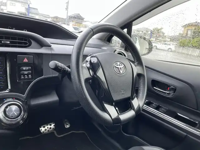 トヨタ アクア G G’s 福島県 2016(平28)年 10.9万km ライムホワイトパールクリスタルシャイン （株）IDOMが運営する【じしゃロンいわき店】の/自社ローン専用車両になります。/こちらは現金またはオートローンご利用時の価格です。/自社ローンご希望の方は別途その旨お申し付けください//メモリナビ/フルセグテレビ/アイドリングストップ/ETC/LEDヘッドライト/DVD BT CD/バックカメラ
