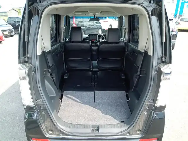 ホンダ Ｎ ＢＯＸ カスタム G Lパッケージ 福井県 2012(平24)年 10.2万km クリスタルブラックパール ４WD/純正14インチAW/両側パワースライドドア/キセノンヘッドライト/Fフォグ/ETC/パイオニア7インチメモリナビ/フルセグテレビ/横滑り防止装置/盗難防止装置/ダブルエアバッグ/アイドリングストップ/純正フロアマット/スマートキー