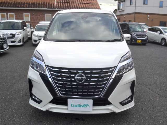 日産 セレナ ハイウェイスター V 宮城県 2021(令3)年 3.2万km ブリリアントホワイトパール /　1オーナー/　純正メモリーナビ/　フルセグTV/　Bluetooth/　全方位モニター/　ETC/　前後ドライブレコーダー/　純正エンジンスターター/　両側電動スライドドア/　LEDヘッドライト/　LEDフォグランプ/　プロパイロット/　エマージェンシーブレーキ/　インテリジェントLI/　ブラインドスポットモニター/　クルーズコントロール/　純正16インチAW/　フロアマット/　ドアバイザー/　スマートキー2個/