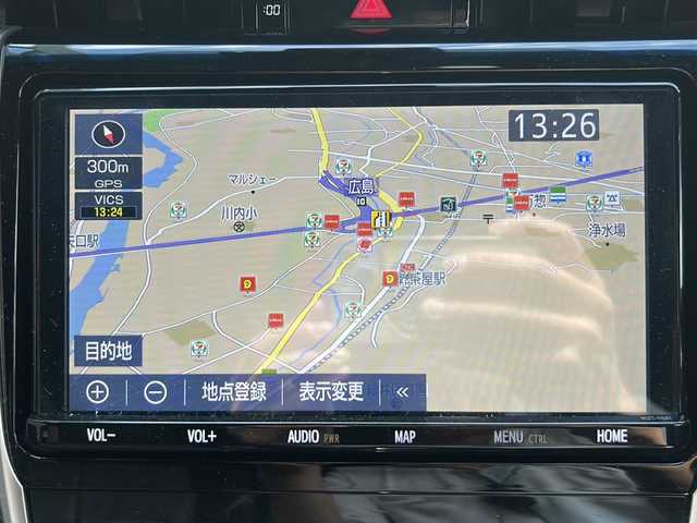 トヨタ ハリアー プレミアム 広島県 2019(平31)年 5.6万km ホワイトパールクリスタルシャイン モデリスタエアロ/純正ナビ/【Bluetooth/CD/DVD/U/フルセグTV/AM/FM】/バックカメラ/LEDヘッドライト/ハーフレザーシート/D席パワーシート/純正ドライブレコーダー/ETC/トヨタセーフティセンス/・プリクラッシュセーフティ/・レーントレーシングアシスト/・レーンディパーチャーアラート/・レーダークルーズコントロール/・アダプティブハイビームシステム　オートマチックハイビーム/・発進遅れ告知機能/電動パーキングブレーキ/パワーバックドア/オートブレーキホールド/プッシュスタート/スマートキー/スペアキー/ステアリングリモコン/ドアバイザー/純正フロアマット/ステアリングスイッチ