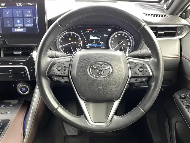 トヨタ ハリアー Z 福井県 2021(令3)年 7.7万km プレシャスブラックパール ＪＢＬオプションサウンド/純正メモリナビ/（ＡＭ／ＦＭ／ＢＴ／ＵＳＢ／ＴＶ／ＡＵＸ）/パワーバックドア/内装ブラウンレザー/パワーシート/純正ビルトインＥＴＣ/純正アルミホイール/純正フロアマット/純正LEDヘッドライト/トヨタセーフティセンス
