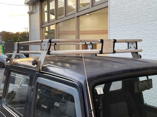 スズキ ジムニー HC 神奈川県 1993(平5)年 14.7万km 紺 4WD/ETC/ドライブレコーダー(前方)/スペアキー/純正フロアマット/社外AW/ルーフキャリア有