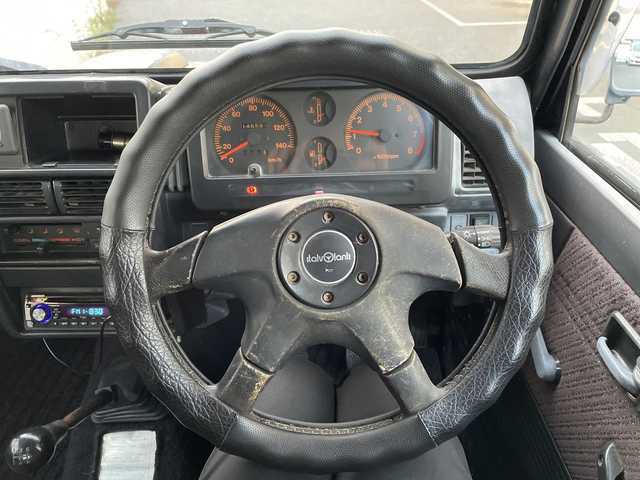 スズキ ジムニー HC 神奈川県 1993(平5)年 14.7万km 紺 4WD/ETC/ドライブレコーダー(前方)/スペアキー/純正フロアマット/社外AW/ルーフキャリア有