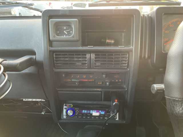 スズキ ジムニー HC 神奈川県 1993(平5)年 14.7万km 紺 4WD/ETC/ドライブレコーダー(前方)/スペアキー/純正フロアマット/社外AW/ルーフキャリア有