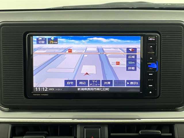 ダイハツ キャスト スタイル X SAⅢ 新潟県 2018(平30)年 6.9万km ディープブルークリスタルマイカ 4WD/スマートアシストIII/純正メモリナビ/　CD/DVD/Bluetooth/フルセグTV/バックカメラ/オートライト/純正14インチアルミホイール/ステアリングリモコン/フォグランプ/電格ミラー/ホイール付き夏タイヤ積込/スマートキー/ETC