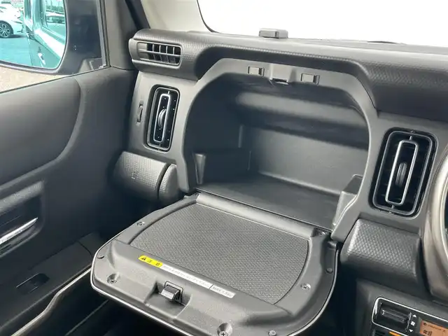 スズキ ハスラー Jスタイル Ⅱ ターボ 千葉県 2023(令5)年 3.3万km クールカーキパールメタリック/ソフトベージュメタリック ターボ車/9インチ純正メモリナビ（BT／CD／USB／TV）/フルセグテレビ（走行中視聴可）/追従式クルーズコントロール/社外ビルトインETC/社外前後ドライブレコーダー/コーナーセンサー（後ろのみ）/全方位／サイドバックカメラ/デジタルインナーミラー/AppleCarPlay／AndroidAuto/衝突軽減システム/横滑り防止装置/オートライト/純正アルミホイール/パドルシフト/前席シートヒーター/シートリフター/ステアリングスイッチ/電動格納ミラー/プッシュスタート/LEDヘッドライト/ドアバイザー