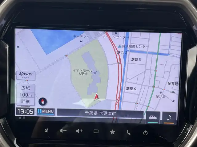 スズキ ハスラー Jスタイル Ⅱ ターボ 千葉県 2023(令5)年 3.3万km クールカーキパールメタリック/ソフトベージュメタリック ターボ車/9インチ純正メモリナビ（BT／CD／USB／TV）/フルセグテレビ（走行中視聴可）/追従式クルーズコントロール/社外ビルトインETC/社外前後ドライブレコーダー/コーナーセンサー（後ろのみ）/全方位／サイドバックカメラ/デジタルインナーミラー/AppleCarPlay／AndroidAuto/衝突軽減システム/横滑り防止装置/オートライト/純正アルミホイール/パドルシフト/前席シートヒーター/シートリフター/ステアリングスイッチ/電動格納ミラー/プッシュスタート/LEDヘッドライト/ドアバイザー