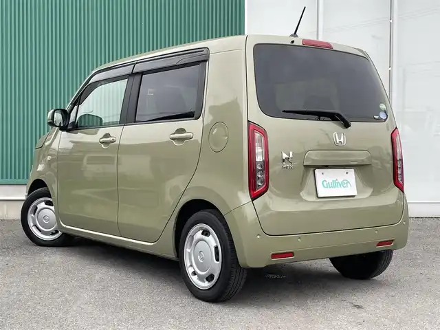 ホンダ Ｎ ＷＧＮ L ホンダセンシング 福岡県 2020(令2)年 3.7万km ガーデングリーンM ホンダセンシング/純正ナビ(BT、フルセグ、CD、SD)/レーンキープアシスト/バックカメラ/パーキングアシスト/純正フロアマット/オートライト/ベンチシート/USB/プッシュスタート/スマートキー