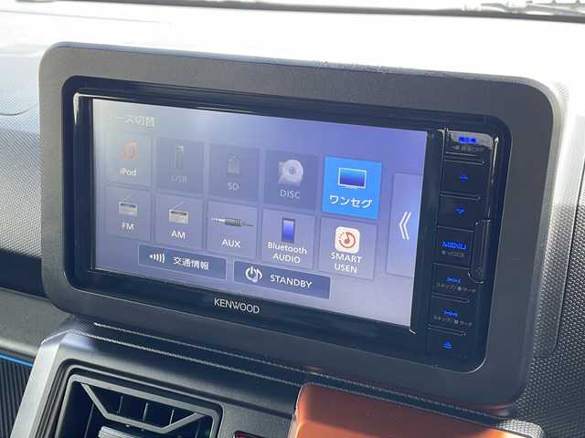 ダイハツ タフト G 三重県 2022(令4)年 3.5万km フォレストカーキメタリック 社外ＳＤナビ　ワンセグＴＶ　ＣＤ　Ｂｌｕｅｔｏｏｔｈ　バックカメラ　ＥＴＣ　ガラスルーフ　衝突被害軽減ブレーキ　前席シートヒーター　コーナーセンサー　ＬＥＤライト　フォグランプ　スマートキー　純正アルミ　オートホールド　オートライト　ステアリングリモコン　電動格納ミラー　ドアバイザー