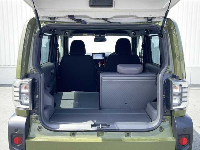 ダイハツ タフト G 三重県 2022(令4)年 3.5万km フォレストカーキメタリック 社外ＳＤナビ　ワンセグＴＶ　ＣＤ　Ｂｌｕｅｔｏｏｔｈ　バックカメラ　ＥＴＣ　ガラスルーフ　衝突被害軽減ブレーキ　前席シートヒーター　コーナーセンサー　ＬＥＤライト　フォグランプ　スマートキー　純正アルミ　オートホールド　オートライト　ステアリングリモコン　電動格納ミラー　ドアバイザー