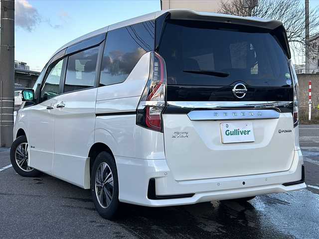 日産 セレナ e－パワー ハイウェイスター V 石川県 2022(令4)年 7.2万km ブリリアントホワイトパール 純正メモリーナビゲーション/【SD・CD・DVD・Blue-ray・Bluetooth・HDMI】/・フルセグTV/・アラウンドビューモニター/プロパイロット/ビルトレインETC/後方ドライブレコーダー/フリップダウンモニター/前席シートヒーター/ステアリングヒーター/コーナーセンサー/USB端子/LEDヘッドライト/・フォグランプ/両側パワースライド/オートライト/人工皮シートカバー/純正フロアマット/純正ドアバイザー