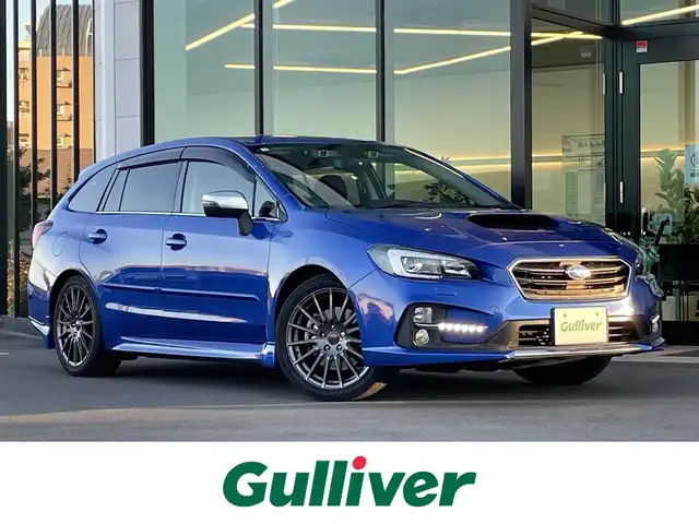 スバル レヴォーグ 1．6STIスポーツアイサイト 東京都 2016(平28)年 3.6万km 青 ７インチワイドナビ/・Bluetooth接続/・フルセグTV/STIフロントリップ/STI18インチアルミホイール/STIスポーツマフラー/STIフレキシブルタワーバー/アイサイト/・アダプティブクルーズコントロール（ACC）/・プリクラッシュブレーキ/・ツーリングアシスト/ブラインドスポットモニター/アイドリングストップ/バックカメラ/パワーシート/シートヒーター/シートメモリー機能/純正フロアマット/スマートキー/ETC