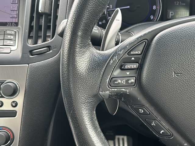日産 スカイライン 250GT Type S 石川県 2010(平22)年 9.9万km ブリリアントシルバー 純正HDDナビゲーション/【CD Bluetooth ワンセグTV】/前席パワーシート/ハーフレザーシート/バックカメラ/ビルトインETC/オートライト/・フォグランプ/スマートキー/・プッシュスタート/ステアリングスイッチ/パドルシフト/電動格納ミラー/純正フロアマット