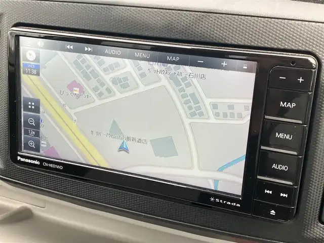 ダイハツ ミラ イース G リミテッド SAⅢ 道南・函館 2023(令5)年 2.9万km スカイブルーメタリック ／社外ナビ/／フルセグＴＶ/／冬タイヤ積込/／純正エンジンスターター/／バックカメラ/／衝突軽減システム/／コーナーセンサー前後/／横滑り防止装置/／オートマチックハイビーム/／シートヒーター/／スペアキー/／ワンオーナー