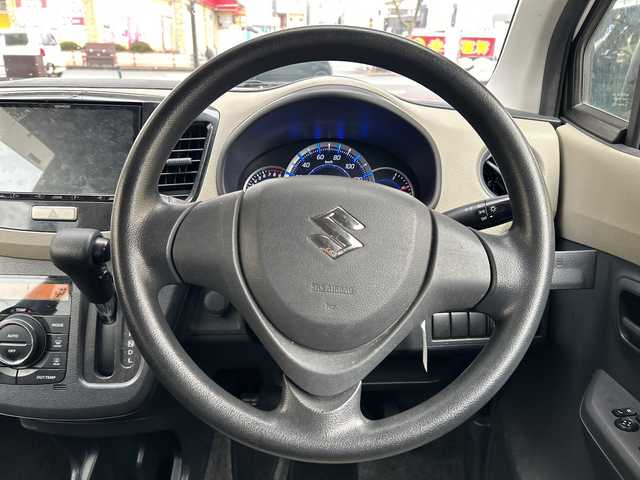 スズキ ワゴンＲ FX 福岡県 2013(平25)年 9.8万km シルキーシルバーメタリック 純正フロアマット/アイドリングストップ