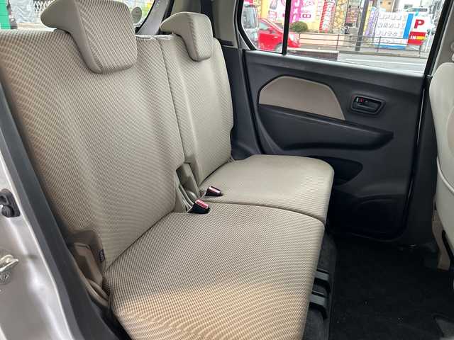 スズキ ワゴンＲ FX 福岡県 2013(平25)年 9.8万km シルキーシルバーメタリック 純正フロアマット/アイドリングストップ