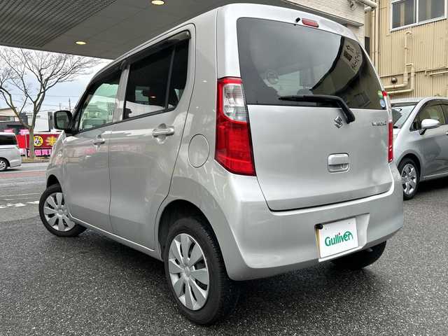 スズキ ワゴンＲ FX 福岡県 2013(平25)年 9.8万km シルキーシルバーメタリック 純正フロアマット/アイドリングストップ