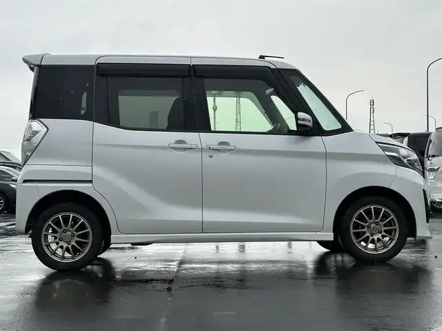 三菱 ｅＫスペース カスタムG 道北・旭川 2014(平26)年 9.9万km シルキーホワイト (株)IDOMが運営する【じしゃロン旭川店】の自社ローン専用車両になります。こちらは現金またはオートローンご利用時の価格です。自社ローンご希望の方は別途その旨お申付け下さい/　/・社外ナビ（CD/DVD/SD/BT/フルセグ）/・全方位カメラ/・ETC/・片側パワースライドドア/・ステアリングリモコン/・アイドリングストップ/・フォグランプ/・スペアキー/・取扱説明書