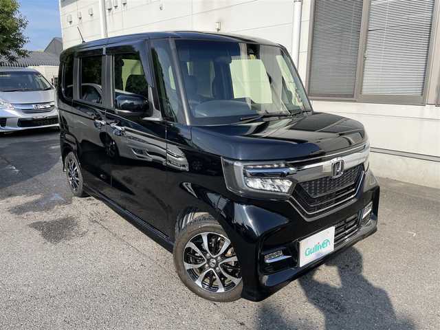 ホンダ Ｎ ＢＯＸ カスタム G L ホンダセンシング 埼玉県 2020(令2)年 5.1万km 黒 ホンダセンシング/純正８型ナビTV/純正フリップダウンモニター/両側電動スライドドア/LEDヘッドライト/追従クルーズコントロール/スマートキー/スペアキー/プッシュスタート/新車保証書/取扱説明書