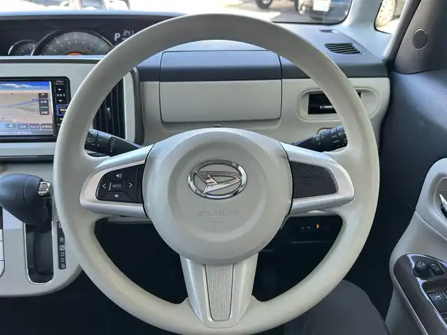 ダイハツ ムーヴ キャンバス G メイクアップ リミテッド　SAⅢ 島根県 2020(令2)年 3.4万km パールホワイトⅢ/ナチュラルベージュマイカメタリック 2トーン 登録時走行距離33895km/ワンオーナー/純正ナビ【NMZK-W70D】/・フルセグ/・CD/DVD/・Bluetooth/・ipod/・SD/衝突警報装置/全方位モニター/バックカメラ/両側電動スライドドア/スマートキー/プッシュスタート/ETC/純正ドライブレコーダー/横滑り防止装置/オートライト/LEDヘッドライト/オートハイビーム