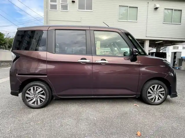 トヨタ タンク カスタムG S 兵庫県 2017(平29)年 3.3万km プラムブラウンパールクリスタルシャイン ワンオーナー/スマートアシスト/両側パワースライドドア/アルパインメモリナビ・フルセグTV/　CD/DVD/SD/Bluetooth/バックカメラ/前席シートヒーター/クルーズコントロール/純正１４インチアルミホイール/プッシュスタート/スマートキー×２/ETC/新車時保証書/取扱説明書