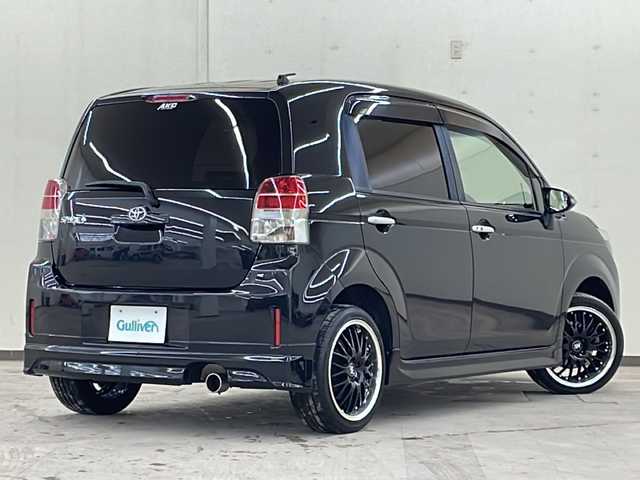 トヨタ スペイド F 道央・札幌 2012(平24)年 6.9万km ブラックマイカ /4WD//社外HDDナビ：CN-H510WD/（CD/DVD/BT/SD/ラジオ/フルセグ）//左側パワースライドドア//横滑り防止装置//ドライブレコーダー//ETC//オートエアコン//エンジンスターター//ヘッドライトレベライザー//ドアバイザー//HIDヘッドランプ//純正フロアマット//HIDヘッドランプ//社外１７インチアルミホイール