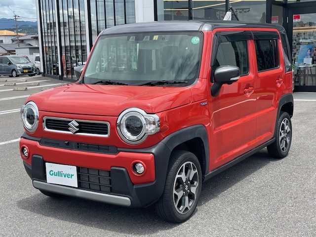 スズキ ハスラー HYBRID X 長崎県 2020(令2)年 3.6万km バーミリオンオレンジ/ガンメタリックト2トーン 純正メーカーナビ/CD/DVD/BT/USB/フルセグTV/バック/全方位カメラ/衝突被害軽減ブレーキ/レーンキープアシスト/D/N席シートヒーター/ドライブレコーダー前後/コーナーセンサー前後/純正15インチAW/LEDヘッドライト/オートライト