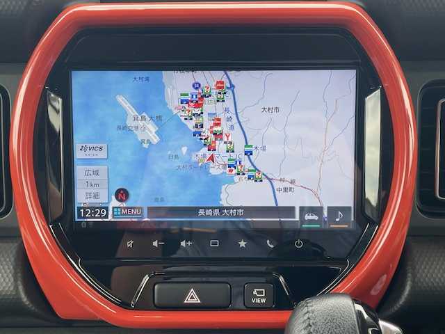 スズキ ハスラー HYBRID X 長崎県 2020(令2)年 3.6万km バーミリオンオレンジ/ガンメタリックト2トーン 純正メーカーナビ/CD/DVD/BT/USB/フルセグTV/バック/全方位カメラ/衝突被害軽減ブレーキ/レーンキープアシスト/D/N席シートヒーター/ドライブレコーダー前後/コーナーセンサー前後/純正15インチAW/LEDヘッドライト/オートライト