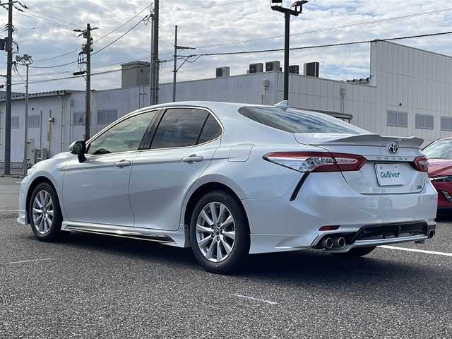 トヨタ カムリ WS 島根県 2019(令1)年 9.3万km プラチナホワイトパールマイカ メーカーナビゲーション/BT CD DVD/TRDフルエアロ/レーダークルーズコントロール/バックカメラ/D席パワーシート/ETC2.0/社外ドライブレコーダー/オートマチックハイビーム/LEDヘッドライト/AUTOHOLD