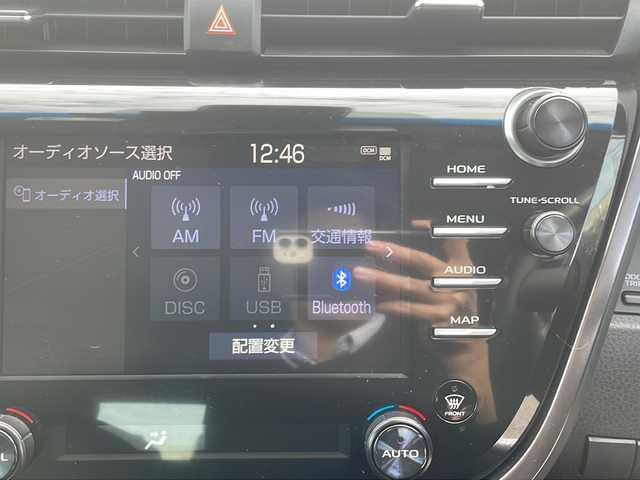 トヨタ カムリ WS 島根県 2019(令1)年 9.3万km プラチナホワイトパールマイカ メーカーナビゲーション/BT CD DVD/TRDフルエアロ/レーダークルーズコントロール/バックカメラ/D席パワーシート/ETC2.0/社外ドライブレコーダー/オートマチックハイビーム/LEDヘッドライト/AUTOHOLD