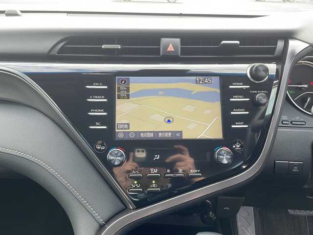 トヨタ カムリ WS 島根県 2019(令1)年 9.3万km プラチナホワイトパールマイカ メーカーナビゲーション/BT CD DVD/TRDフルエアロ/レーダークルーズコントロール/バックカメラ/D席パワーシート/ETC2.0/社外ドライブレコーダー/オートマチックハイビーム/LEDヘッドライト/AUTOHOLD