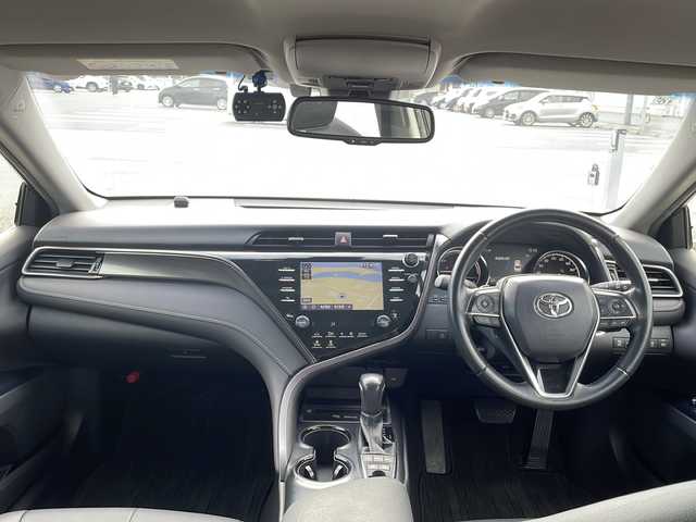 トヨタ カムリ WS 島根県 2019(令1)年 9.3万km プラチナホワイトパールマイカ メーカーナビゲーション/BT CD DVD/TRDフルエアロ/レーダークルーズコントロール/バックカメラ/D席パワーシート/ETC2.0/社外ドライブレコーダー/オートマチックハイビーム/LEDヘッドライト/AUTOHOLD