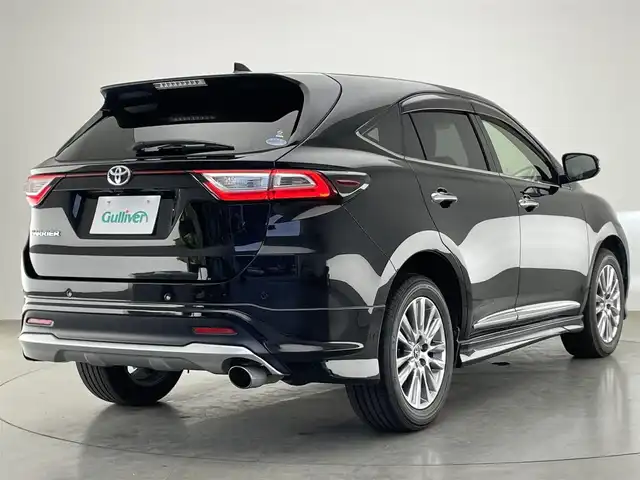 トヨタ ハリアー プログレス 愛知県 2017(平29)年 8.9万km ブラック メーカーナビ　ＪＢＬサウンド　全方位カメラ　モデリスタエアアロ　セーフティセンス　衝突軽減　追従クルコン　電動リアゲート　ＥＴＣ　ハーフレザー　パワーシート　電動パーキング　ＬＥＤオートライト　コーナーセンサー　フォグランプ　TVキャンセラー　禁煙車