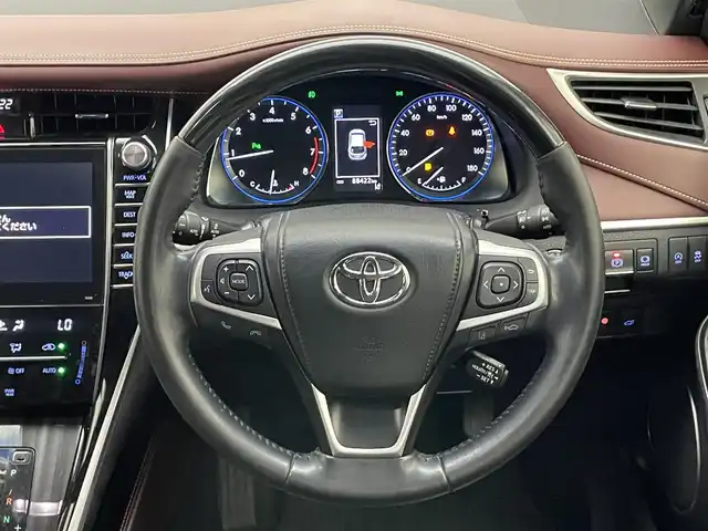 トヨタ ハリアー プログレス 愛知県 2017(平29)年 8.9万km ブラック メーカーナビ　ＪＢＬサウンド　全方位カメラ　モデリスタエアアロ　セーフティセンス　衝突軽減　追従クルコン　電動リアゲート　ＥＴＣ　ハーフレザー　パワーシート　電動パーキング　ＬＥＤオートライト　コーナーセンサー　フォグランプ　TVキャンセラー　禁煙車