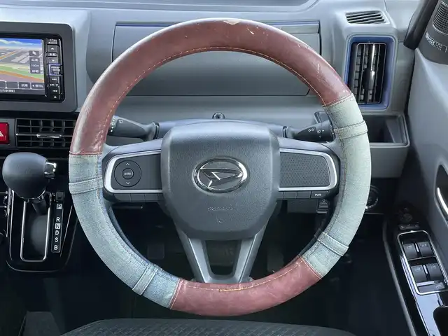 ダイハツ タント カスタム X 道央・札幌 2019(令1)年 8.5万km マスタードイエローマイカメタリック ４WD/純正ディーラーOPナビ/CD/DVD/BT/フルセグ/スマートアシスト/衝突被害軽減ブレーキ/横滑り防止装置/レーンキープアシスト/リアコーナーセンサー/アイドリングストップ/PWRMODE/前席シートヒーター/両側パワースライドドア/プッシュスタート/スマートキー/LEDヘッドライト/オートライト/オートハイビーム/フォグランプ/電動格納ミラー/ウィンカーミラー/純正フロアマット/ドアバイザー/スペアキー/純正エンジンスターター/純正AW付冬タイヤ積込/155/65/R14/2019年/山3mm