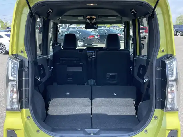 ダイハツ タント カスタム X 道央・札幌 2019(令1)年 8.5万km マスタードイエローマイカメタリック ４WD/純正ディーラーOPナビ/CD/DVD/BT/フルセグ/スマートアシスト/衝突被害軽減ブレーキ/横滑り防止装置/レーンキープアシスト/リアコーナーセンサー/アイドリングストップ/PWRMODE/前席シートヒーター/両側パワースライドドア/プッシュスタート/スマートキー/LEDヘッドライト/オートライト/オートハイビーム/フォグランプ/電動格納ミラー/ウィンカーミラー/純正フロアマット/ドアバイザー/スペアキー/純正エンジンスターター/純正AW付冬タイヤ積込/155/65/R14/2019年/山3mm